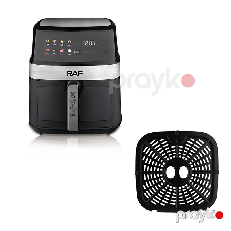 Aerofritür RAF R.5343 paslanmayan polad, LED sensor ekran 6.5 Litr, 1350 Vatt rəqəmsal hava fritözü — Digər mətbəx texnikası, Bakı (3)