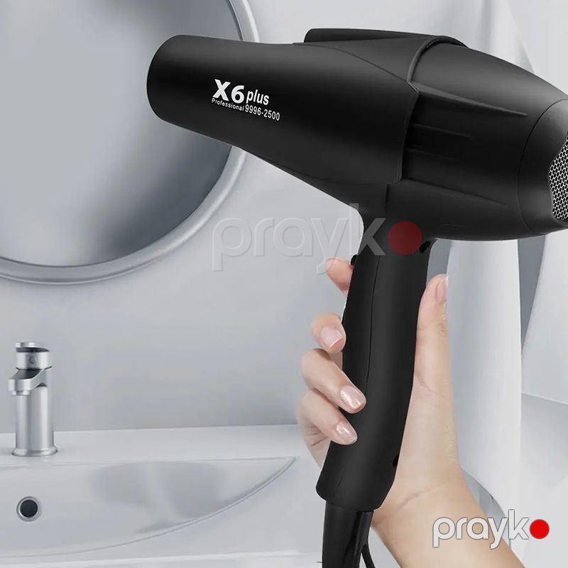 X6 Resuxi Professional 2500W Yüksək Temperaturlu Saç Qurutma Feni Salon Istifadəsi Üçün Uyğun Mənfi İonlu Elektrikli Hava Feni — Fən, Bakı (3)