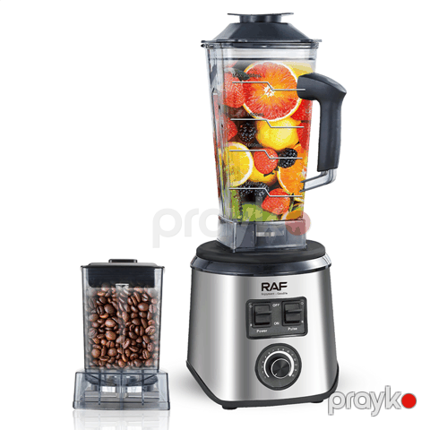 RAF R.2863 - Blender, Yüksək Keyfiyyətli Blender, 6 Bıçaqlı, 2L, Elektrikli Smuzi Blenderi, Əzmə Funksiyası ilə — Bakı