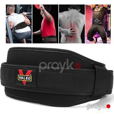 Valeo Neylon EVA Ağır Atletika Kəməri Qara Power Lifting Bel Kəməri — Bakı