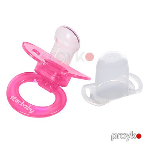 Əmzik Star Baby Ortodontik, qapaqlı, 0-6 ay — Bakı