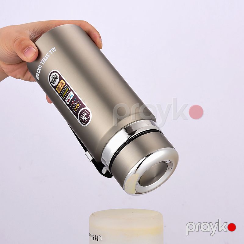 Böyük Tutumlu Termos 750ml Paslanmayan Polad Vakuum Bağlamalı Termos Qəhvə Çay Su Termosu — Termos və termoş, Bakı (6)