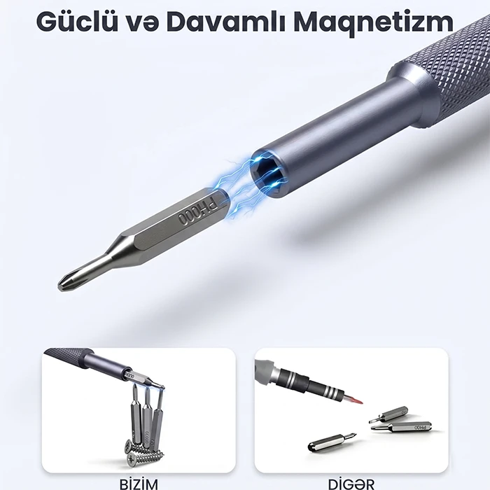 Axth Peşəkar Maqnitli Vintaçan Dəsti – Evinizdə və Ofisinizdə Hər Cür Mikrotəmir İşləri Üçün 25-i 1-də Mükəmməl Həll — Mallar, Bakı (5)