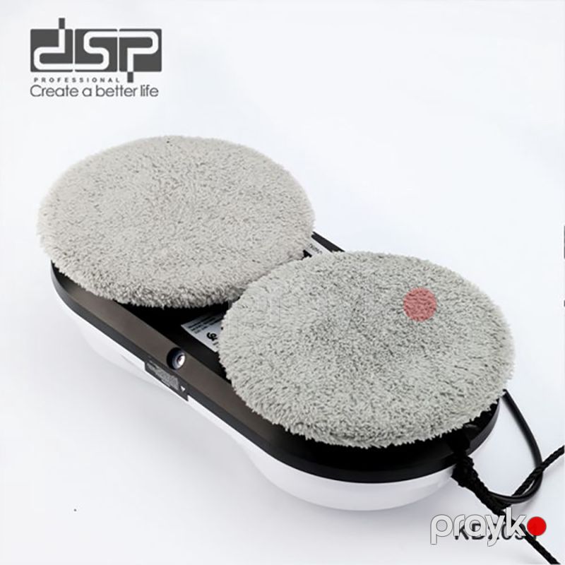 DSP KD2091 Ağıllı Pəncərə Təmizləyici Robot Avtomatik Su Spreyi və Uzaqdan İdarəetmə ilə 5600Pa Şüşə silən Pəncərə Təmizləyici — Mallar, Bakı (3)
