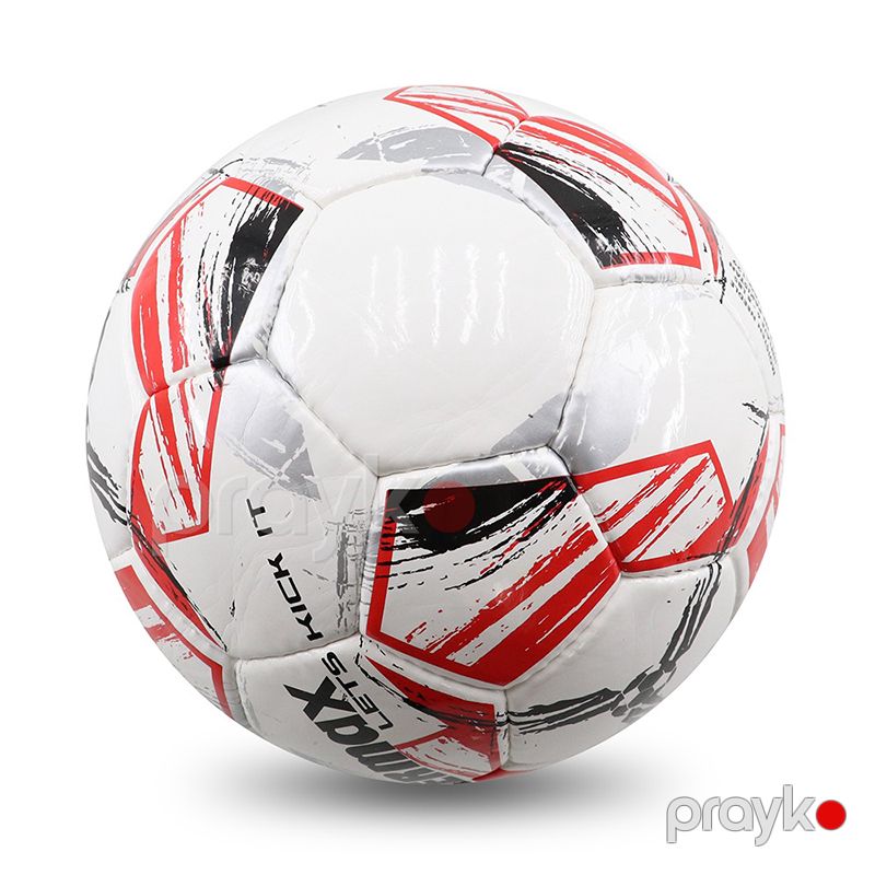 Peşəkar Soccermax Futbol Topu Ağ Qırmızı Dizaynda 5 Nömrəli PU Dəri Soccermax Futbol Topu — İdman, hobi, istirahət, Bakı (4)