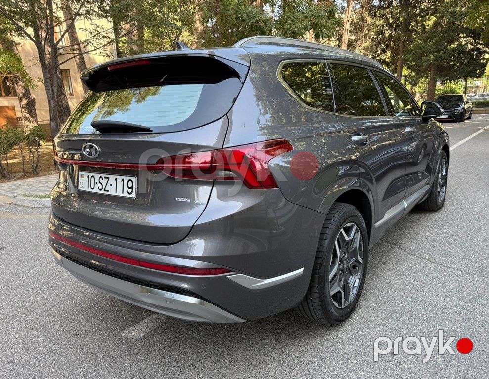 Hyundai Santa Fe, 1.6 L, 1.49 kWh, 2021 il, 96 000 km 10-SZ-119 — Avtomobillər, Bakı (4)
