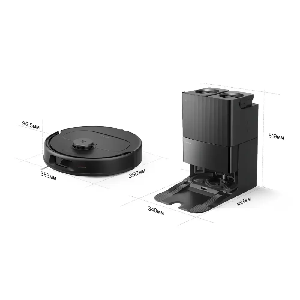 Robot tozsoran Roborock Qrevo L Pro Black — Robot tozsoran, Bakı (5)