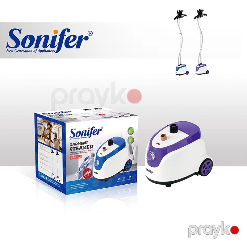Sonifer SF-9102 Elektrikli Paltar Buxarlayıcı Asılqan İlə Buxar Ütü 1800W Gücündə — Ev texnikası, Bakı (5)
