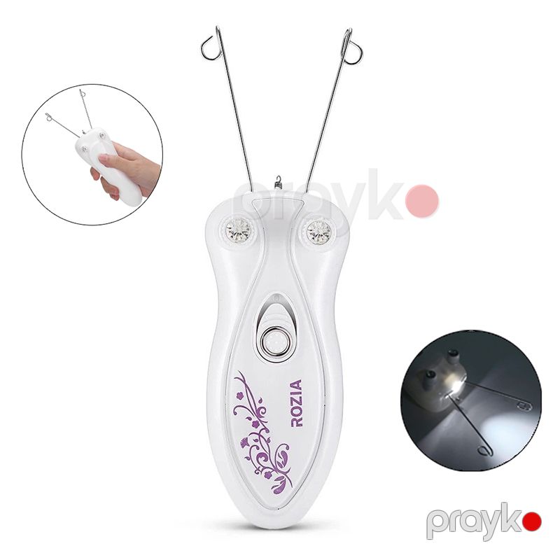 Rozia Profesyonel İpli Epilyator HP 2999 Bütün Bədən Üçün Uyğun Epilyator Cihazı İpli Tük Temizleme Seti — Usturalar, trimmerler və epilyatorlar, Bakı (4)
