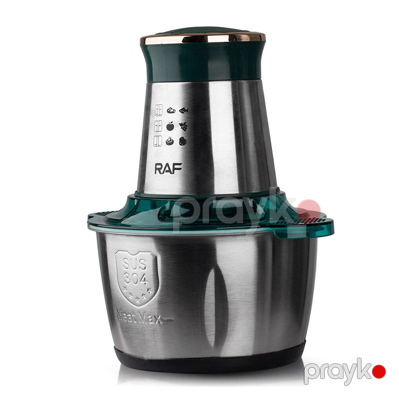 RAF R.7029 Elektrikli Doğrayıcı 2 Sürət Parametri Qida Blenderi 1000W Ət Soğan Tərəvəz Doğrayıcısı — Blenderlər, xırdalayanlar və mikserlər, Bakı (2)