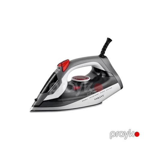 Sokany SK-11014 - Ütü, 2400W Gücündə Buxarlı Ütü, 380 ml Su Çəni, Keramika Altlıq — Bakı