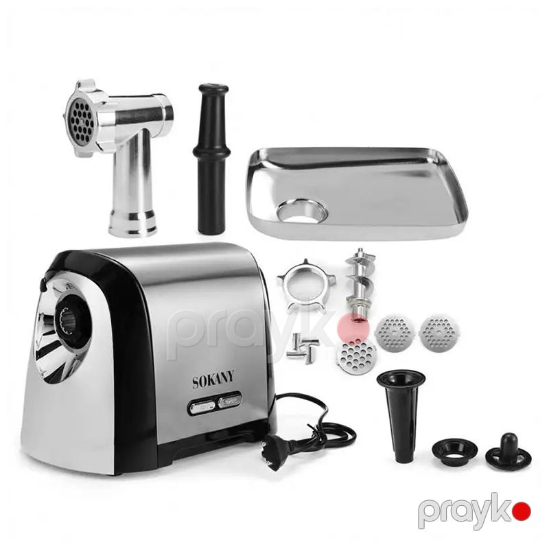 Sokany Çoxfunksiyalı Elektrikli Ətçəkən Populyar Mətbəx Professional Ətçəkən Maşın 3200 W Gücə Məxsus — Digər mətbəx texnikası, Bakı (8)