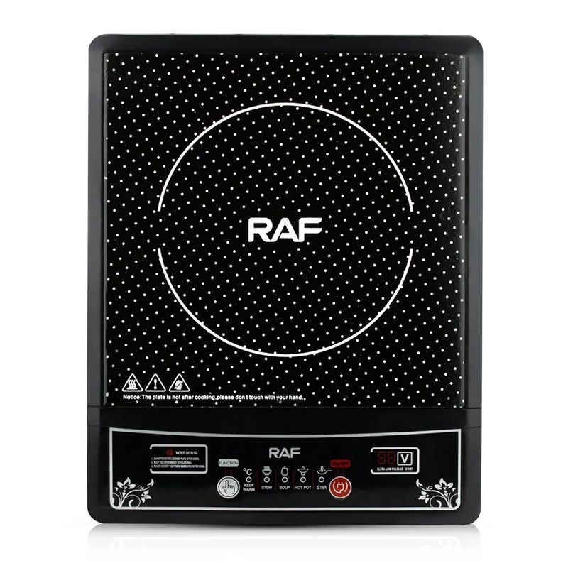 Raf R.8015 İnduksiyalı Soba 1 Ocaqlı LED Ekran 2000w İnfraqırmızı soba RAF Rəqəmsal elektrikli pilete — Plitələr, Bakı (6)