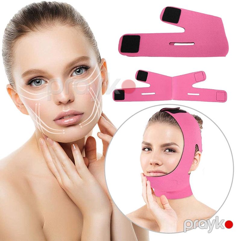 Üz Arıqladıcı Yanaq Maskası Pink Nəfəs Ala Bilən Çənə Korseti Buxaq Qırış Əleyhinə Yuxu Maskası Qayışı — Gözəllik və səhiyyə, Bakı (4)