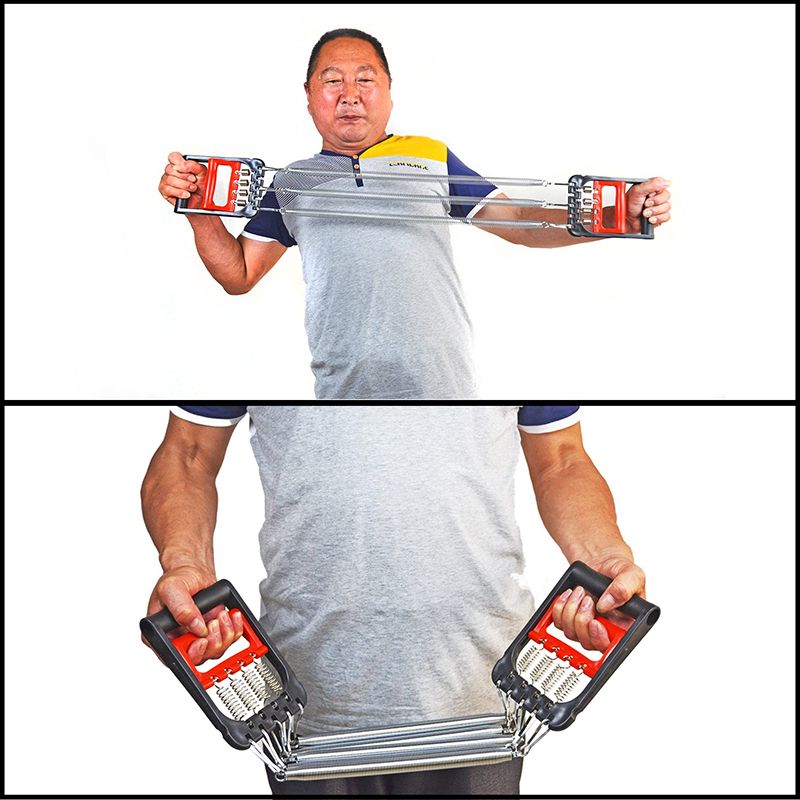 2-si 1-də Çoxfunksiyalı Espander Sinə Məşqləri Üçün 5 Yaylı Espander Polad Espander — Fitness və simulyatorlar, Bakı (2)