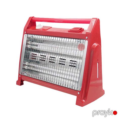 İnfraqırmızı Qızdırıcı Luxgen LX-2830 Qırmızı Kiçik Elektrik Qızdırıcısı Kumtel Luxgen Quartz Heater Döşəmə Qızdırıcı — Bakı