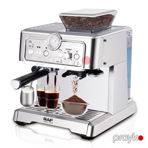 RAF Espresso Americano Yarı Avtomatik Qəhvə Maşını R.0205 Böyük Qəhvə Maşını Kofe Maşını — Bakı