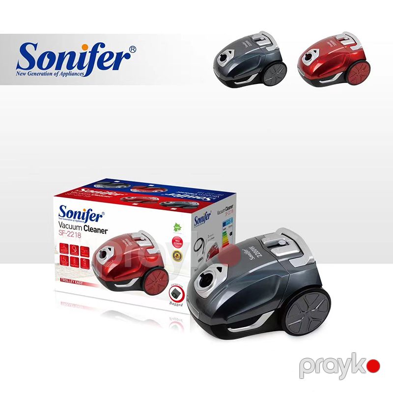 Tozsoran Sonifer SF-2218 2200w güclü sorma avtomatik geri sarma naqilli tutumlu 1.5l toz torbası tozsoranı — Tozsoran, Bakı (2)
