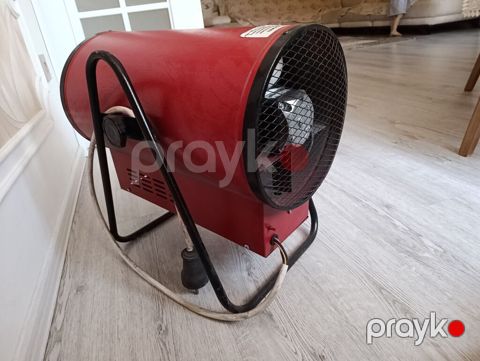 Sənaye tipli elektrik istilik topu (elektroqabristan/fan heater) — Bakı