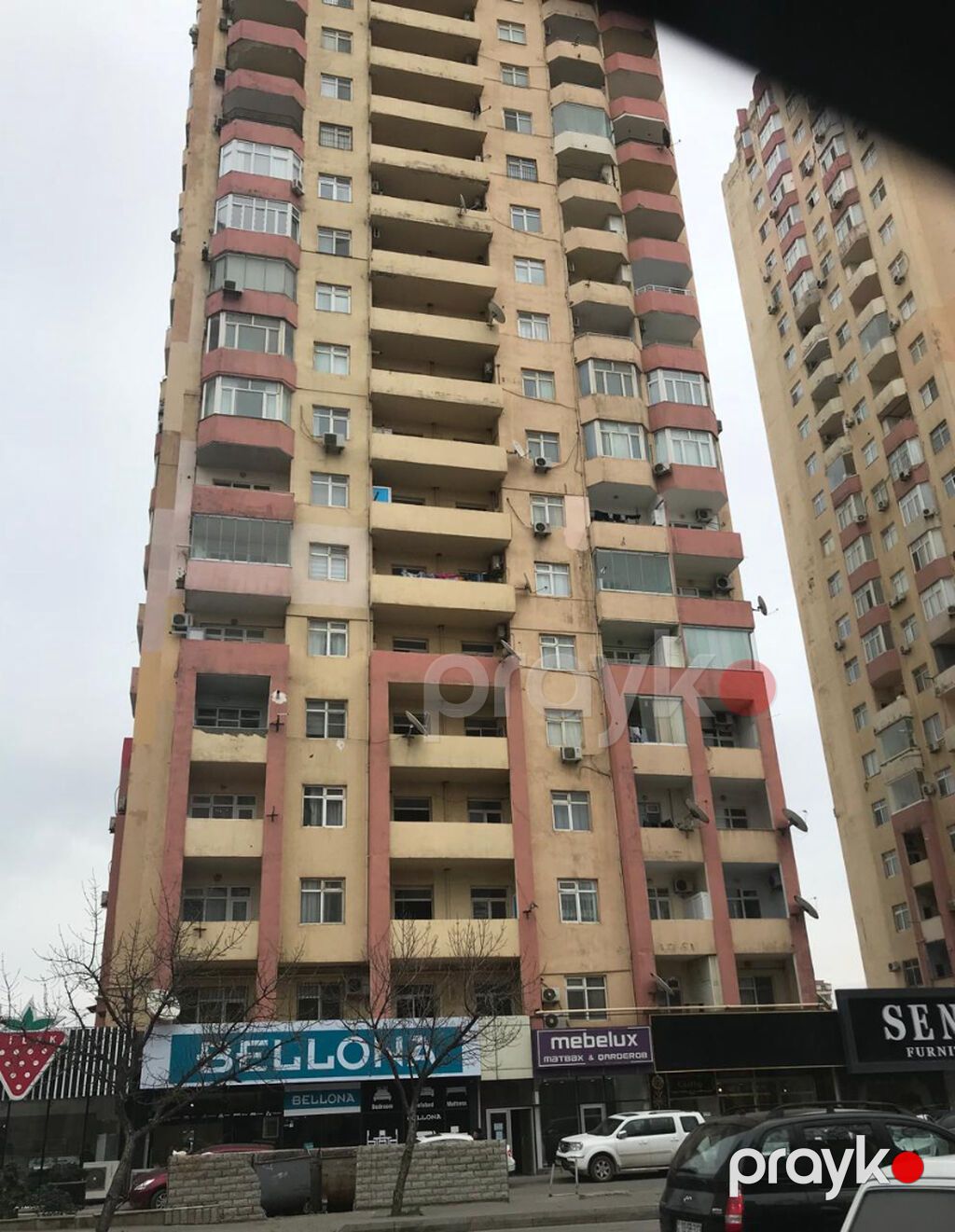 Yasamalda Trikorona binasinda təmirli ikiotaqli kirayə mənzil — Mənzil, Bakı (7)