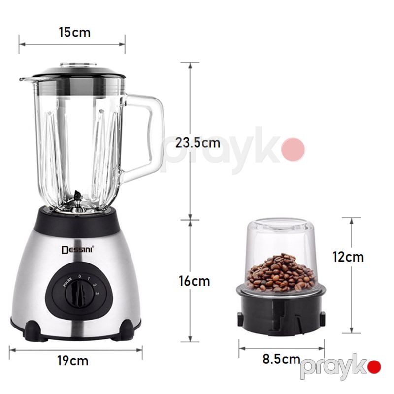 Dessını DS-228S Çoxfunksiyalı Güclü Şüşə Blender Üyüdücü Başlığı İlə Smoothie Blender Dəsti — Blenderlər, xırdalayanlar və mikserlər, Bakı (2)