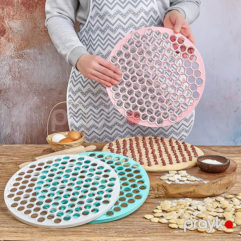 Kiçik Raviolilər üçün Pratic Ravioli Qəlibi plastik düşbərə kısici 199 böyük ölçülü xəngəl mantı kəsici — Qablar və mətbəx əşyaları, Bakı (4)
