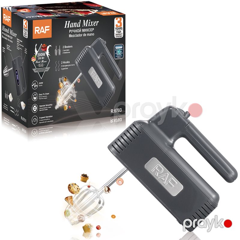 RAF R.6703 - Mikser Əl Mikseri 2000W Güclü Əl Mikseri — Blenderlər, xırdalayanlar və mikserlər, Bakı (6)