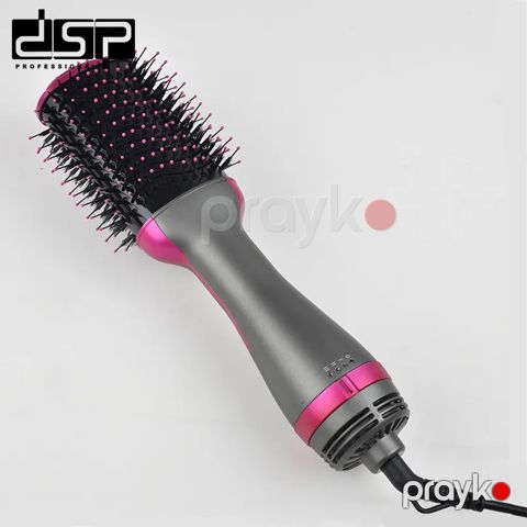 DSP 50052 İsti Hava Feni 3-ü 1 Arada Curler One Step Saç Düzləşdirici Fen 1000W Gücündə Peşəkar Saç Qurutma — Bakı