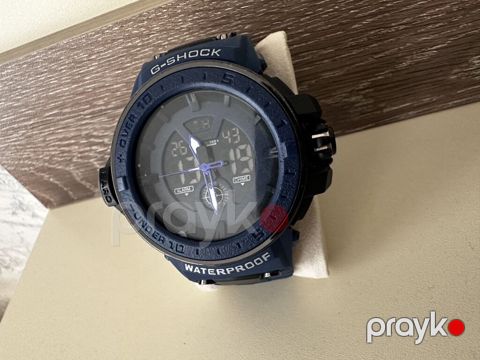 G-shock üslubunda idman saatı - Korpusu: möhkəm rezin/plastik — Sabirabad