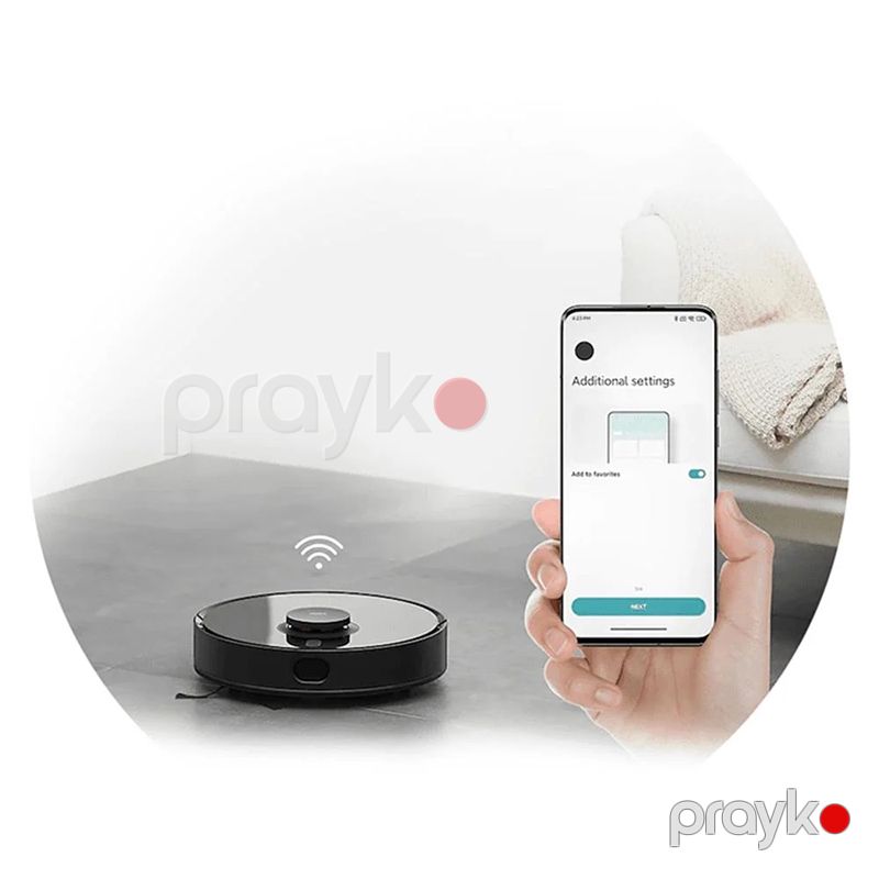 Xiaomi S10T Robot Tozsoran 8000Pa Super Waakum Gücü Dolama Əleyhinə Əla LDS Lazer Naviqasiya — Tozsoran, Bakı (5)