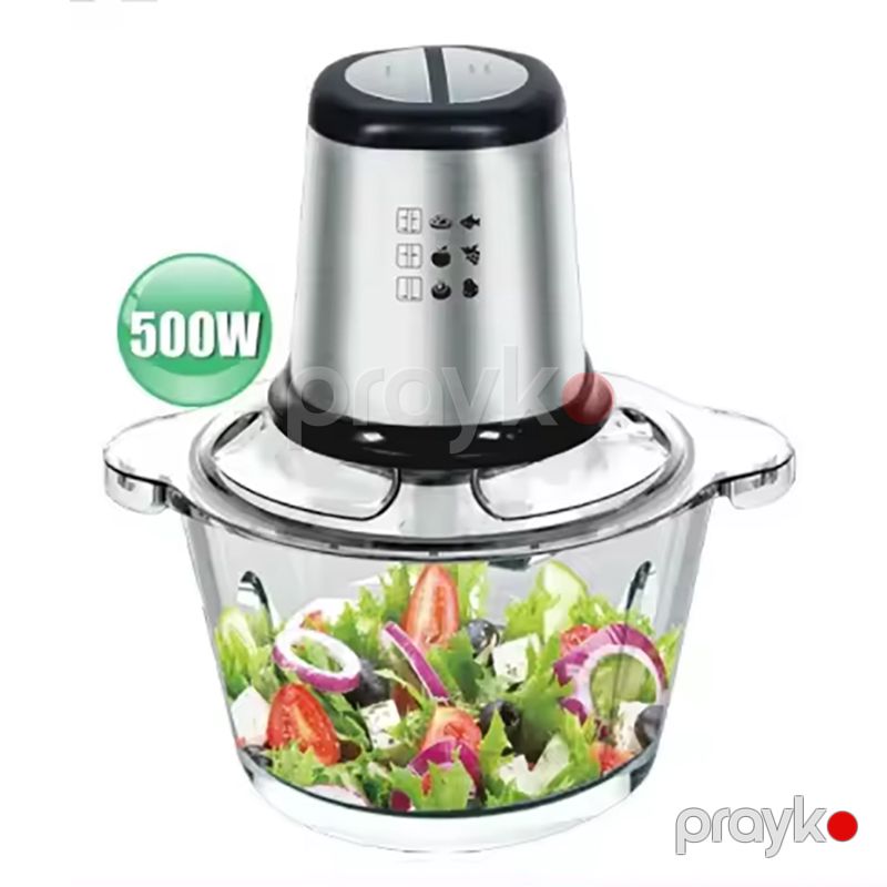 Dayanıqlı RAF Elektrikli Blender Portativ Mətbəx Doğrayıcısı 800W R.7005A Qida Doğrayıcısı 2L — Blenderlər, xırdalayanlar və mikserlər, Bakı (2)