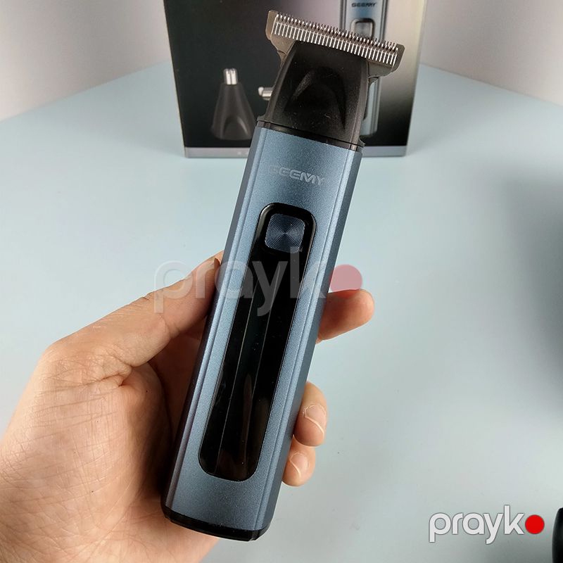 Geemy GM-6719 3-ü 1-də Saç Saqqal Təraş Maşını Burun, Qulaq Qırxan Yüksək Keyfiyyətli Trimmer — Usturalar, trimmerler və epilyatorlar, Bakı (3)