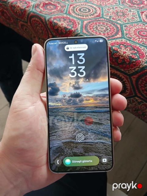 Samsung Galaxy S25 Silver Shadow 128GB/12GB — Xaçmaz