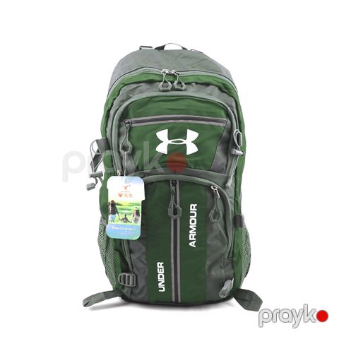 Under Armour Bəylər və Xanımlar üçün Bel Səyahət Çantası Çoxcibli Böyük Yaşıl Rengli Sırt Çantası Under Armour — Bakı