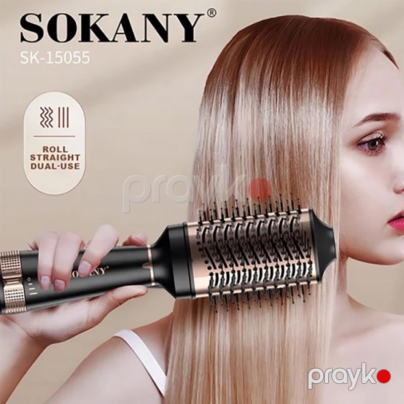 Sokany SK-15055 İsti Hava Feni və Saç Formalaşdırıcı Fırça — Fən, Bakı (3)