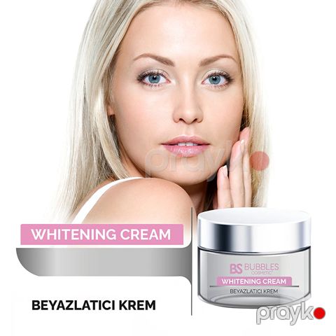 Bs Bubbles Cosmetic Dəri Ağardıcı Krem Parlak ve Gənc Görünüş Üçün Krem Anında Effektli Bs Ağardıcı Krem — Bakı