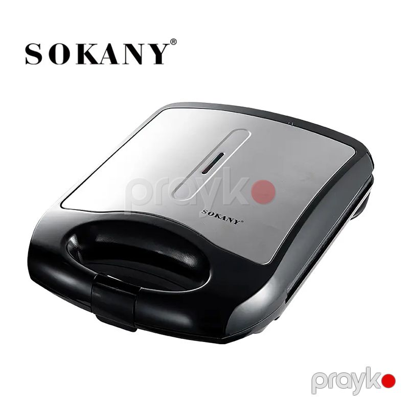 Sokany KJ-127 Elektrikli Qril Toster Sandviç Biftek İzgaralar Hazırlayıcı Toster 1200 W — Toster və vaflyasıcı, Bakı (5)