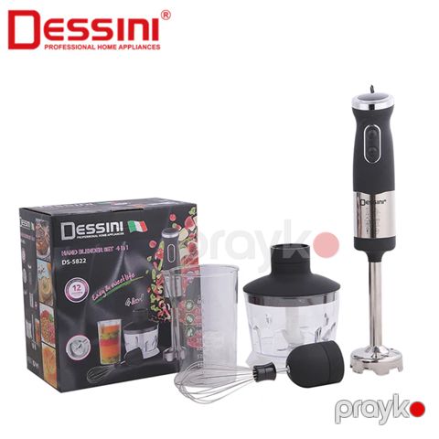 Dessini DS-5822 Yüksək Keyfiyyətli Blender Dəsti 900W Gücündə — Bakı