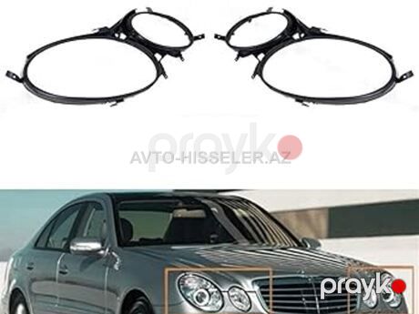 Mercedes W211 E-Class 2002-08 fara rezini — AVTO MEGA — Avtomobil işıqları
