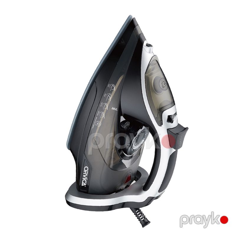 Orvica ORM-3537 - Ütü Buxarlı Ütü Keramik Altlıqlı Güclü Ütü 3000W Güc — Ev texnikası, Bakı (2)