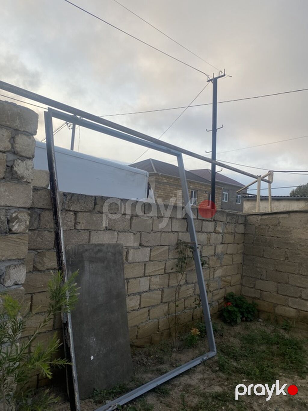Qalın metal listdən hazırlanmış qapı çərçivə/karkas, qapı tutacağı və — Pəncərələr, qapılar, balkonlar, Xırdalan (4)