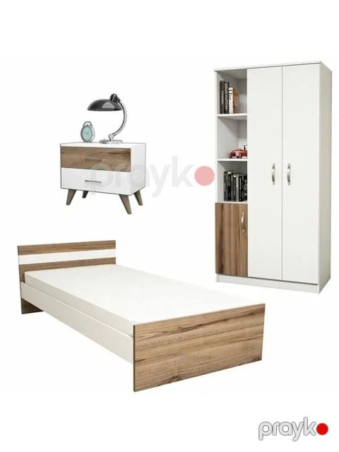 Yataq dəsti Elegant Wood ZARR802, laminat, 3 əşya — Bakı