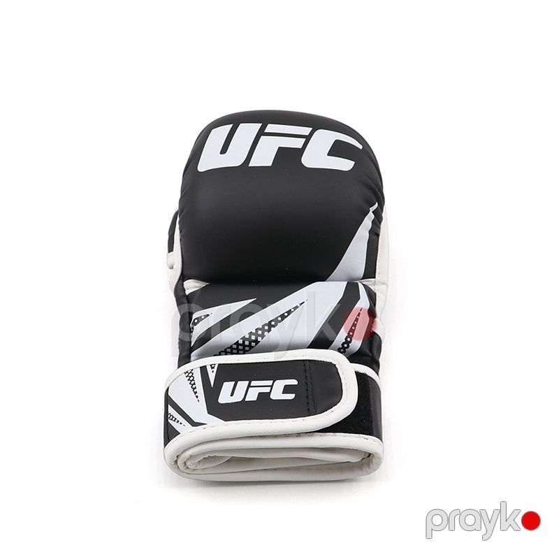 Döyüş Təlim Əlcəyi UFC MMA Əlcəyi Barmaqsız Boks Döyüş Əlcəyi UFC Ağ Qara Rengli Qaydasız Döyüş Əlcəyi — İdman, hobi, istirahət, Bakı (2)