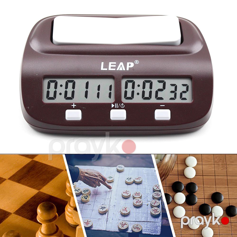 Leap Rəqəmsal Peşəkar Şahmat Saatı Sahmat İdman növü üçün Elektron Şahmat Saatı PQ9907S — Stolüstü və kart oyunları, Bakı (6)