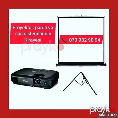 Proyektor icarəsi — Bakı