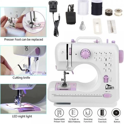 Tikiş maşını - Varmax SM-505 overloknan, 12 tip tikiş FHSM-505 — Mallar, Bakı (2)