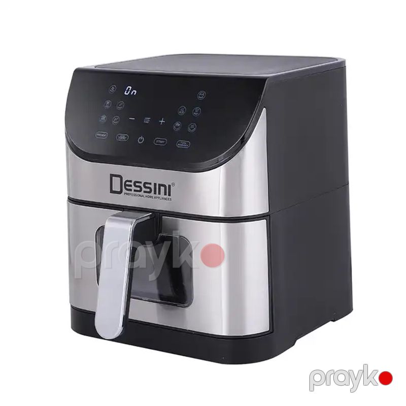 8L Tutuma Malik Dessini Rəqəmsal Air Fryer 1500W Gücündə Elektrik Yağsız Kvadrat Aerofritür Profesiional Ağıllı Rəqəmsal Ekran — Digər mətbəx texnikası, Bakı (2)