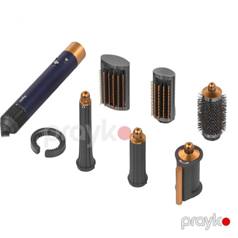 Dyson Airwrap HS05 Long Blue Orjinal Qablaşdırmada Çoxfunksiyalı Daraqlı Fen Dəsti Mavi Styler — Fən, Bakı (4)