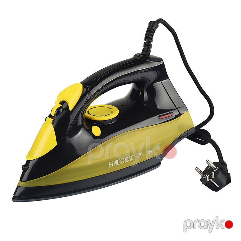 Yüksək Keyfiyyətli Haeger Buxarlı Ütü 2200 Wt Gücə Məxsus Seramik Buxarlı Ütüsü HG-1225 — Ev texnikası, Bakı (8)