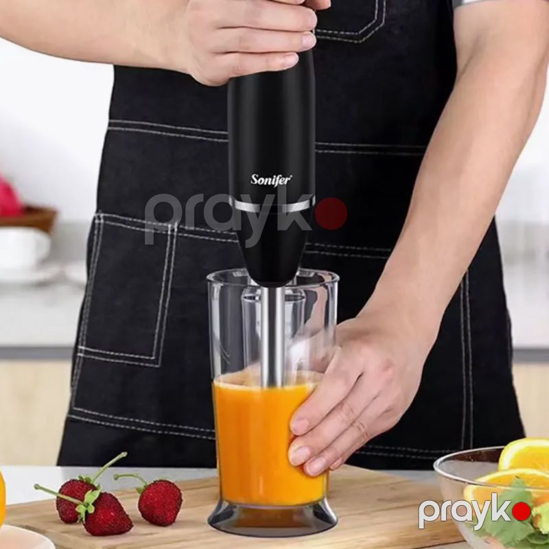 Sonifer SF-8045 Çoxfunksiyalı Əl Blenderi Paslanmaz Polad Əl Blenderi — Blenderlər, xırdalayanlar və mikserlər, Bakı (2)